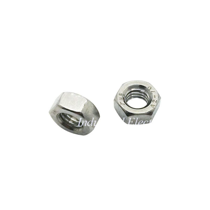 James Glen Hex Standard Nut M5 304 Stainless Steel 3518