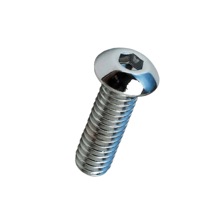 James Glen Button Head Socket Screw 316 S/S M5x12 38131 Qty 100