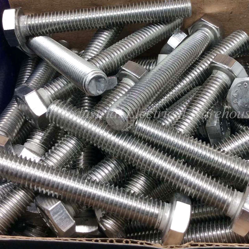 James Glen Hex Set Screw M8-1.25x60 316 Stainless Steel 3843 Qty 50