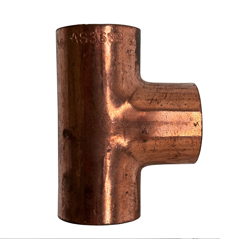 Kinetic Capillary Tee Copper 20 x 20 x 20mm 4880019