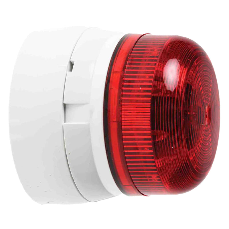 Klaxon LED Bulb Flashguard QBS Series Multiple Effect Beacon 11-35VDC Red 309-6048 QBS-0060