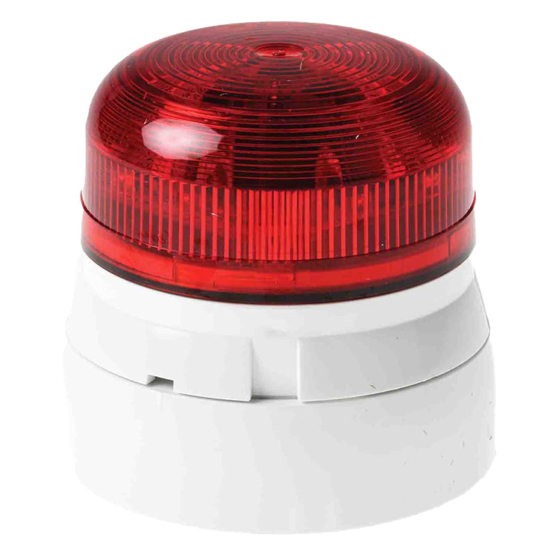 Klaxon LED Bulb Flashguard QBS Series Multiple Effect Beacon 11-35VDC Red 309-6048 QBS-0060