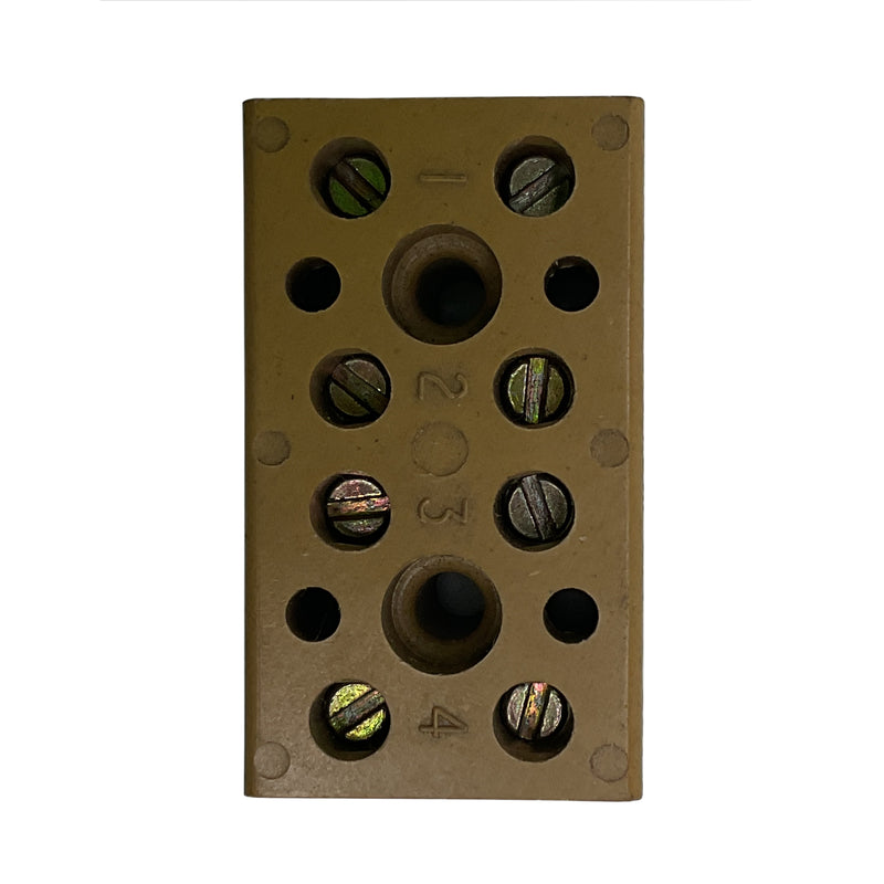 Klippon Terminal Block 4-Way 440V Beige Type BK 4