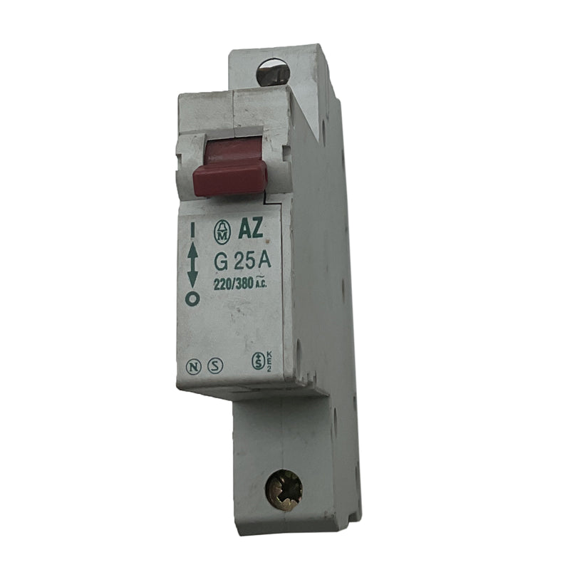 Eaton Klockner Moeller Circuit Breaker 1 Pole 25A AZG BS 3871 11225