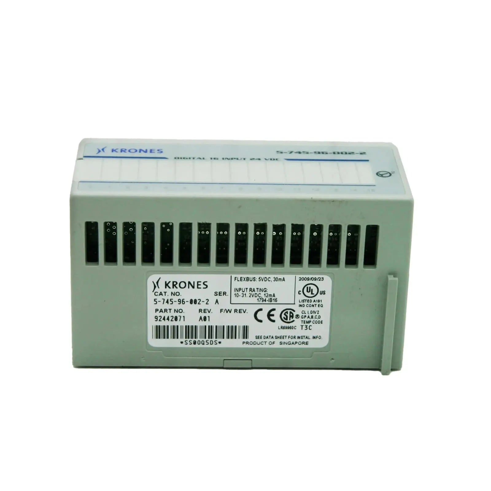 Krones-5-745-96-002-2-A-Industrial-Electrical-Warehouse-Shop-Now