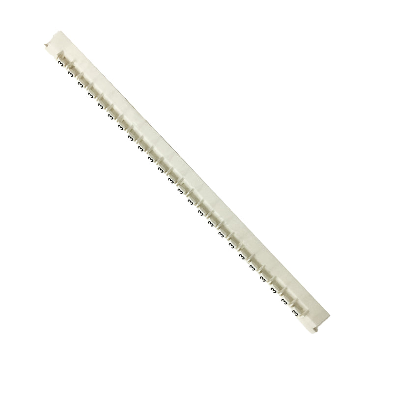 Legrand Clip On Cable Marker Pre-printed “3“ 24. Labels Per Strip White 37783