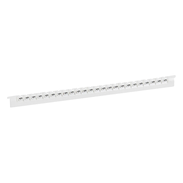 Legrand Clip On Cable Marker Pre-printed “6“ 24. Labels Per Strip White 37786