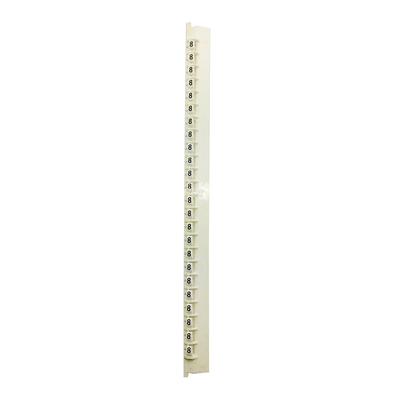 Legrand Clip On Cable Marker Pre-printed “8“ 24. Labels Per Strip White 37788