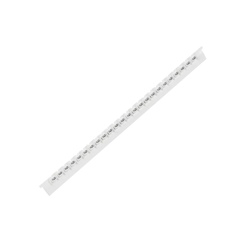 Legrand Clip On Cable Marker Pre-printed “I“ 24. Labels Per Strip White 37834