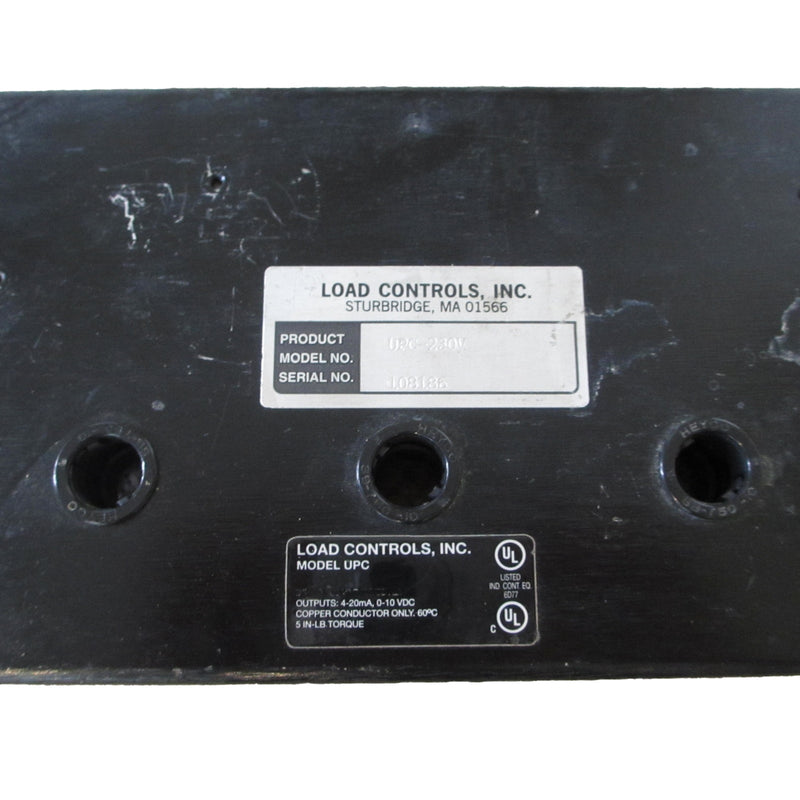Load Controls INC. UPC Adjustable Capacity Power Sensor 230VAC Model UPC