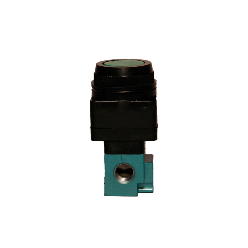 MAC Valve Green Push Button 1/8" BSPP 35A-ACA-G032