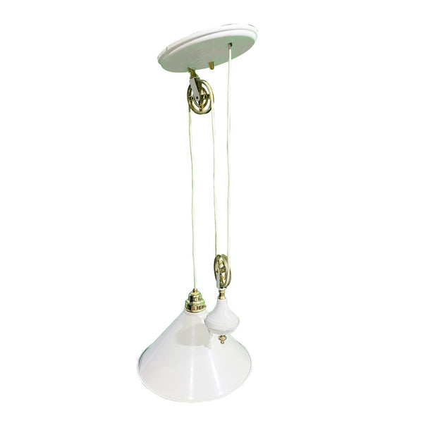 Martec Pulley Ceiling Light Fitting White Cat 136