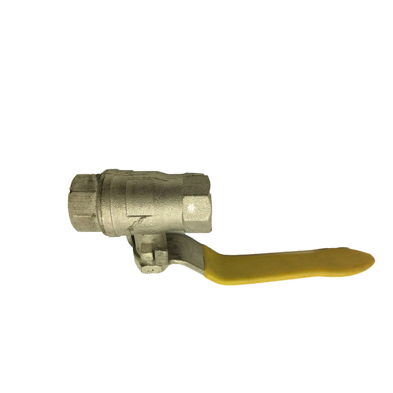 Maxiflo Ball Valve ON/OFF AGA 6017 FIG HC-210 PN25 ¼" Yellow