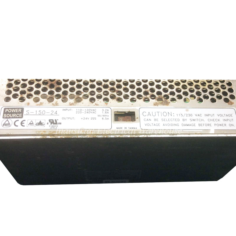 Mean Well Enclosed Power Supply AC-DC 24V 6.5A 50x110x199mm S-150-24