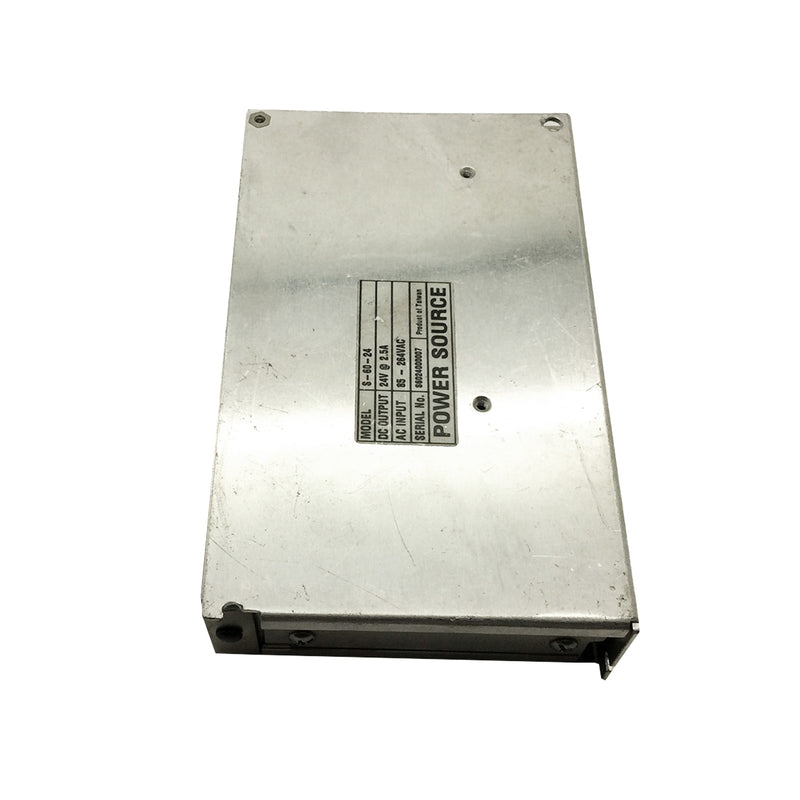 Mean Well Enclosed Power Supply AC-DC 24V 2.5A 38x97x159mm S-60-24