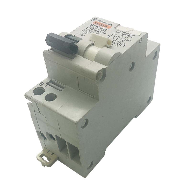 Merlin Gerin Multi9 Miniature Circuit Breaker 1P+N 240V 30mA C10 DPN VIGI 11750