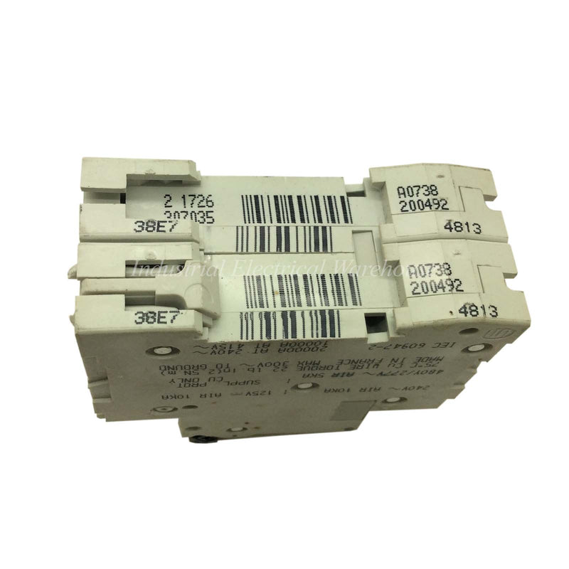 Merlin Gerin Multi9 Miniature Circuit Breaker 2P C60 C10A 480V 277-125V 24449