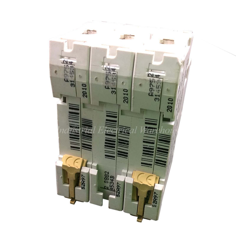 Merlin Gerin Multi9 Miniature Circuit Breaker 3P 480VAC 3A Typ D C60N 24534