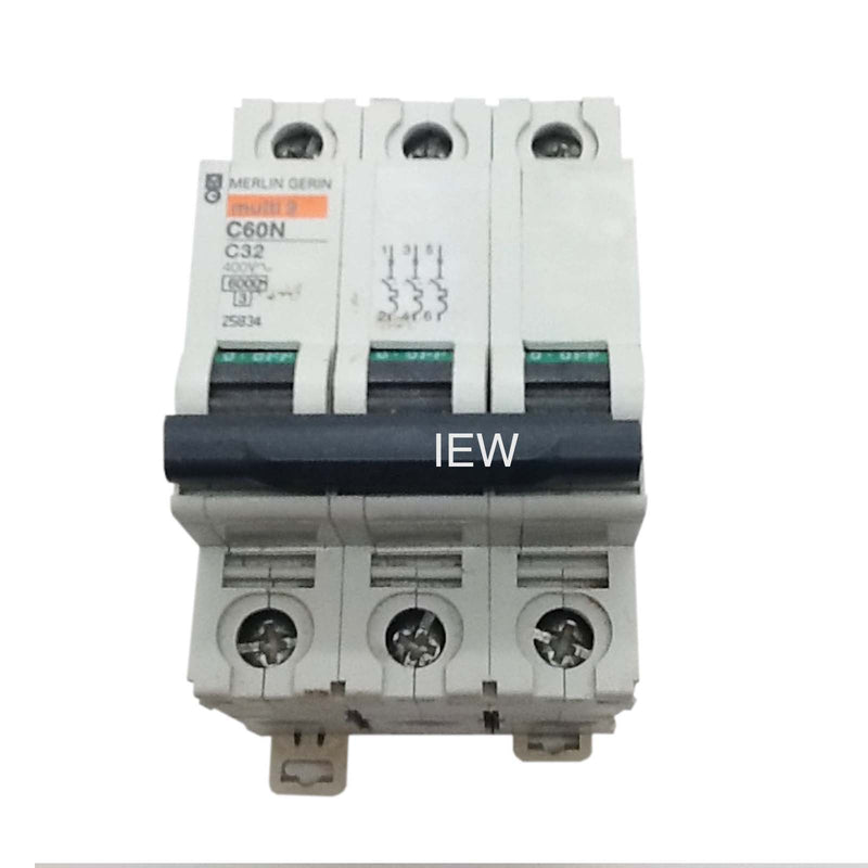 Merlin Gerin Multi 9 Circuit Breaker 3P 32A 440V C60N C32 25834