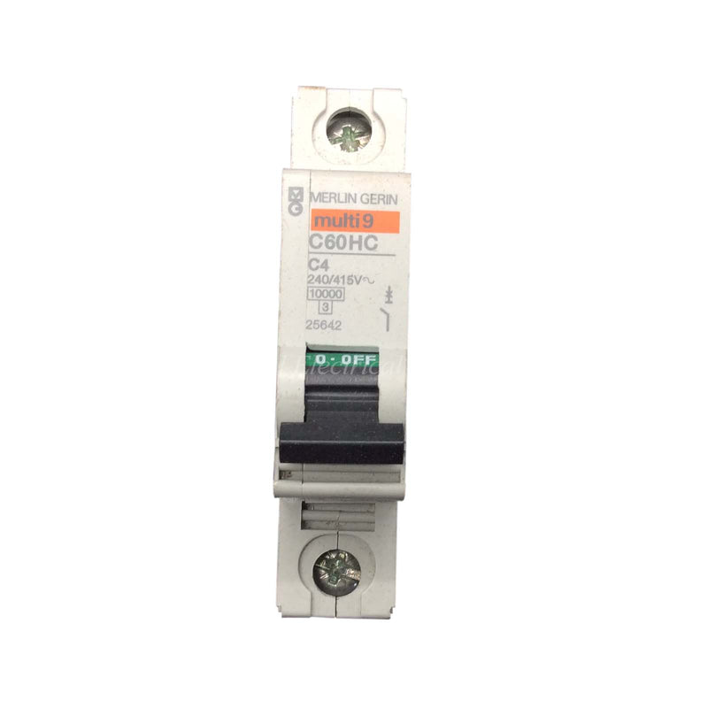 Merlin Gerin Multi 9 Miniature Circuit Breakers 1P C60HC C4 25642