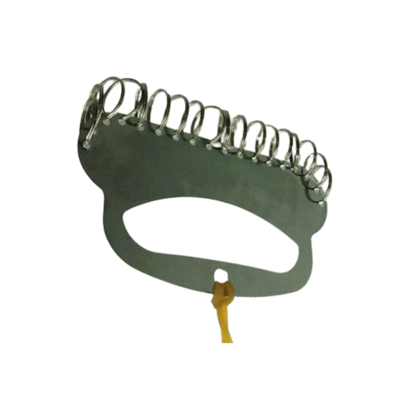 Metal 18 Ring Key Organiser Holder with Handle