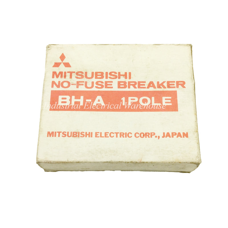 Mitsubishi No-Fuse Breaker 1 Pole 20A 250V 6kA BH-A