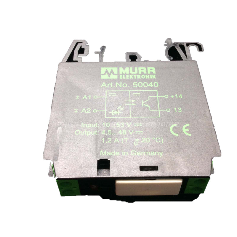 Murr Elektronik Relay Interfare DIN-Rail 24VDC 1.2A 50040