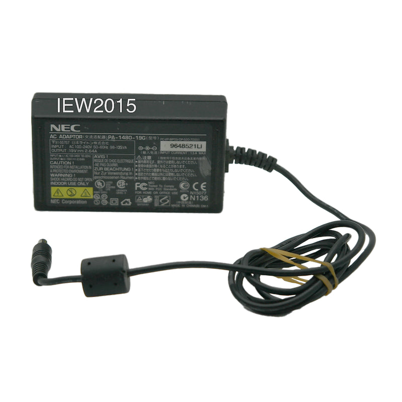 NEC Laptop AC Power Charging Adaptor PA-1480-19G 1.5A 19V 2.64A
