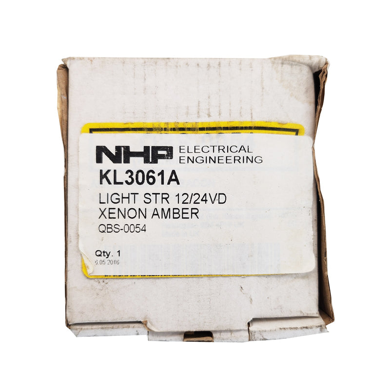 NHP Indicator Beacon KL 306-Sereis Xenon 12/24V Amber IP65 KL3061A