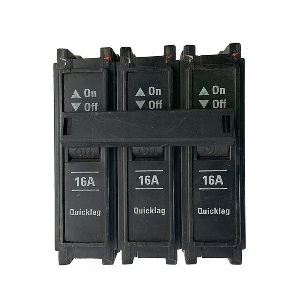 NHP Terasaki Safe-T Miniature Circuit Breaker 440VAC 16A 3-Pole TH-5-SG