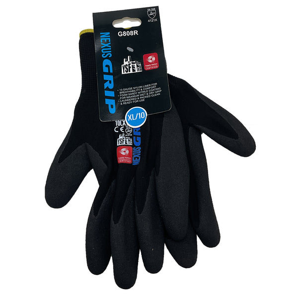 YSF Nexus Grip Glove Black G808R