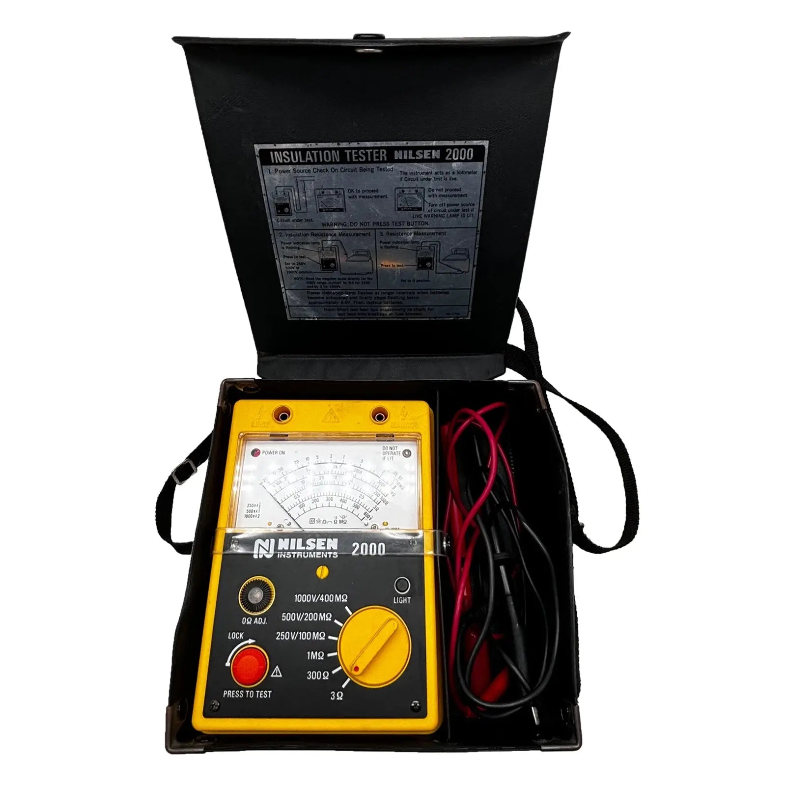 Nilsen-2000-Insulation-Tester_IEW10054-A-Industrial-Electrical-Warehouse-Shop-Now