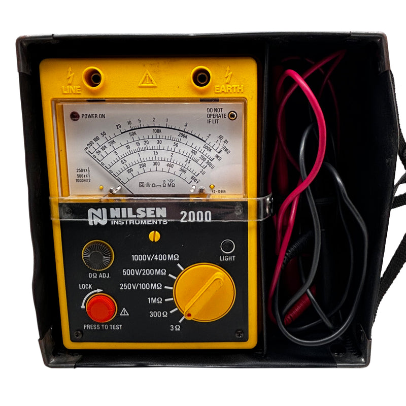 Nilsen Insulation Tester 250V/500V/1000V

DC