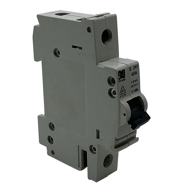 Nilsen Circuit Breaker 1-Pole 40A S 241