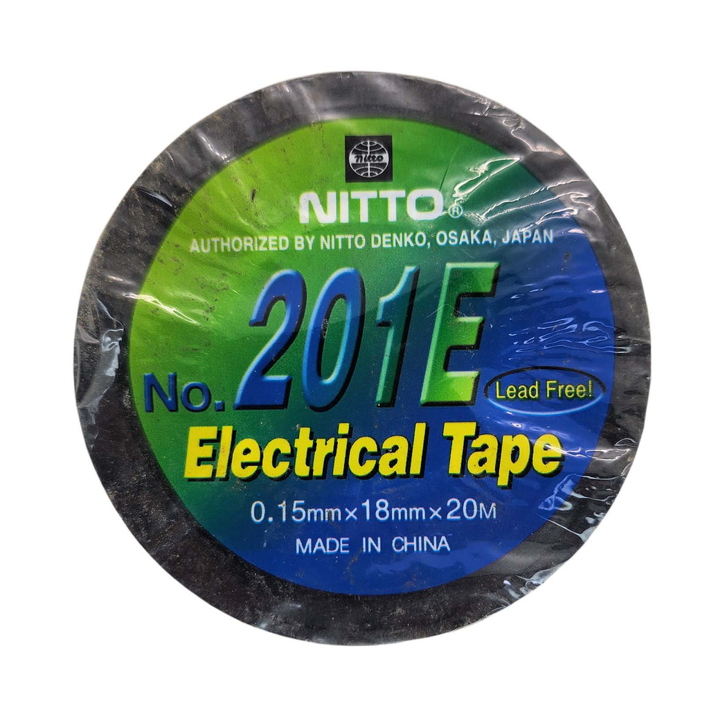 Nitto Denko Electrical Tape Vinyl Adhesive 0.15mm x 18mm x 20m No.201E