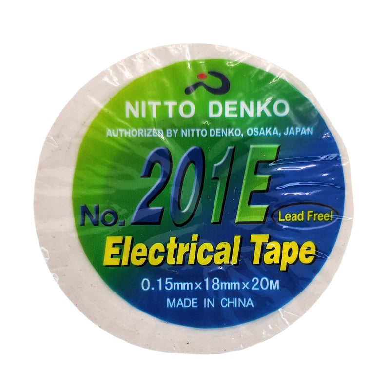 Nitto Denko Electrical Tape Vinyl Adhesive 0.15mm x 18mm x 20m No.201E