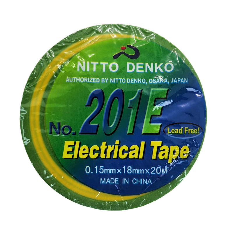 Nitto Denko Electrical Tape Vinyl Adhesive 0.15mm x 18mm x 20m No.201E