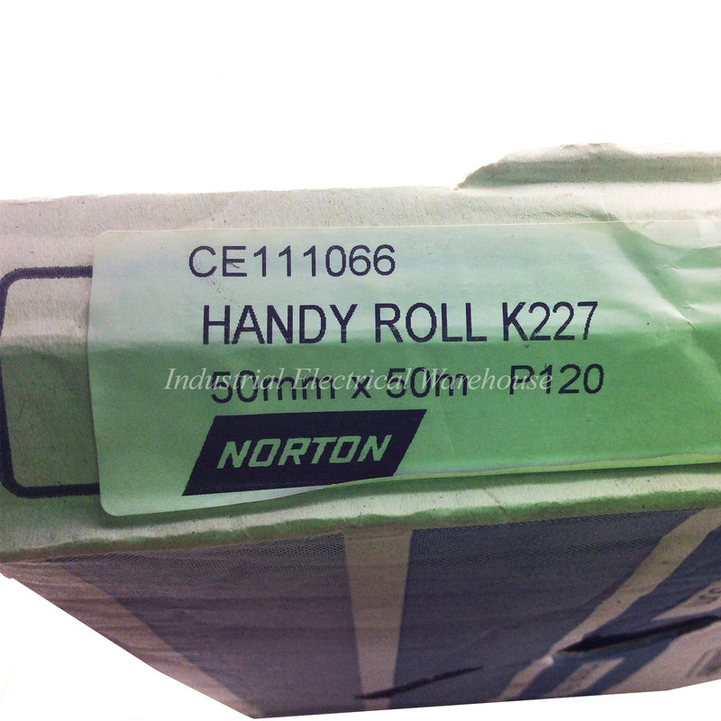 Norton Metalite Handy Roll 50mm x 50m 120 Grit K227