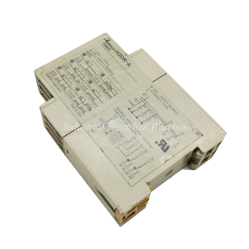 Omron Analog Set Multifunction Timers Solid State H3DR-A