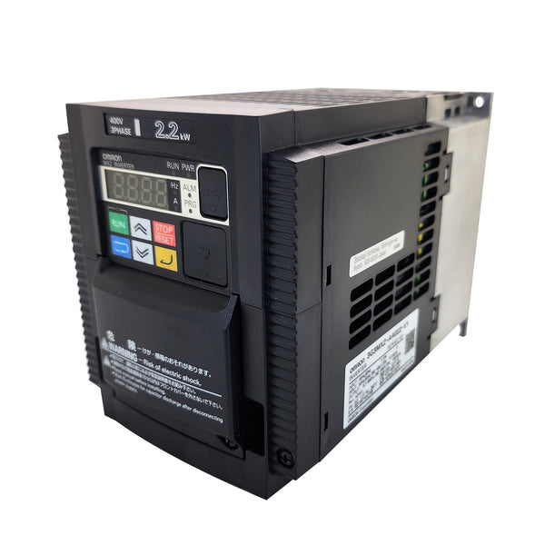 Omron MX2 Inverter Drive 2.2kW 3 Phase In 480VAC 0.1 - 400Hz Out 3G3MX2-A4022-V1