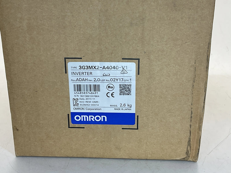 Omron-3G3MX2-A4040-V1-G-Industrial-Electrical-Warehouse-Shop-Now