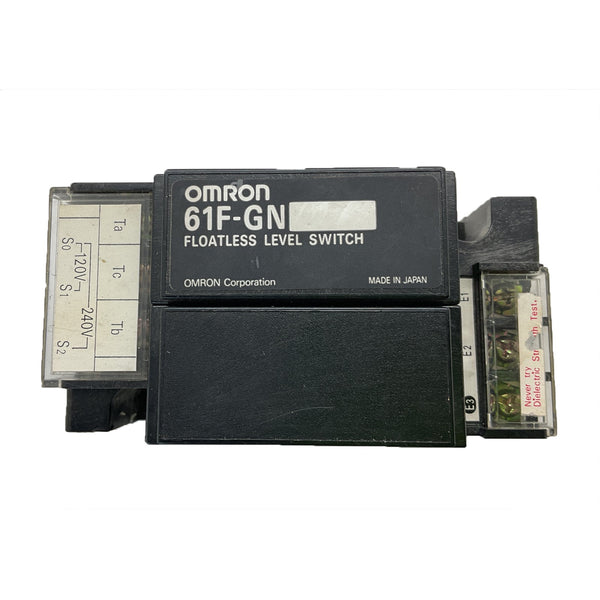 Omron General Purpose Conductive Level Controller AC110/220 61F-GN