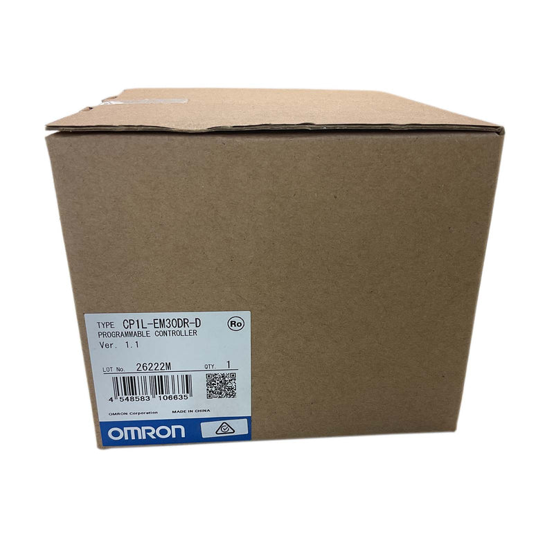 Omron CPU PLC 8-Inputs 12-Outputs For Use With CP Series CP1L-EM30DR-D