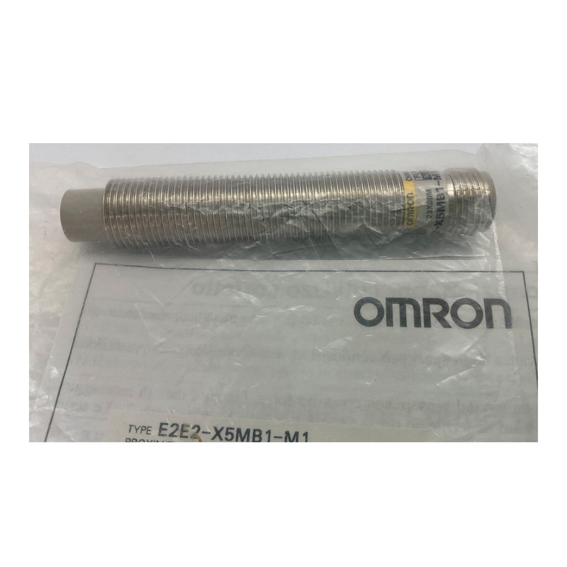Omron Inductive Sensor 8mm M18 PNP/NO IP67 E2A-M18KS08-M1-B1