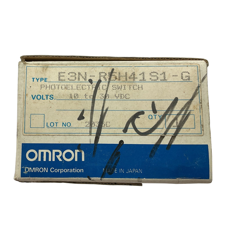 Omron Photoelectric Switch 10 to 30Vdc E3N-R5H41S1-G