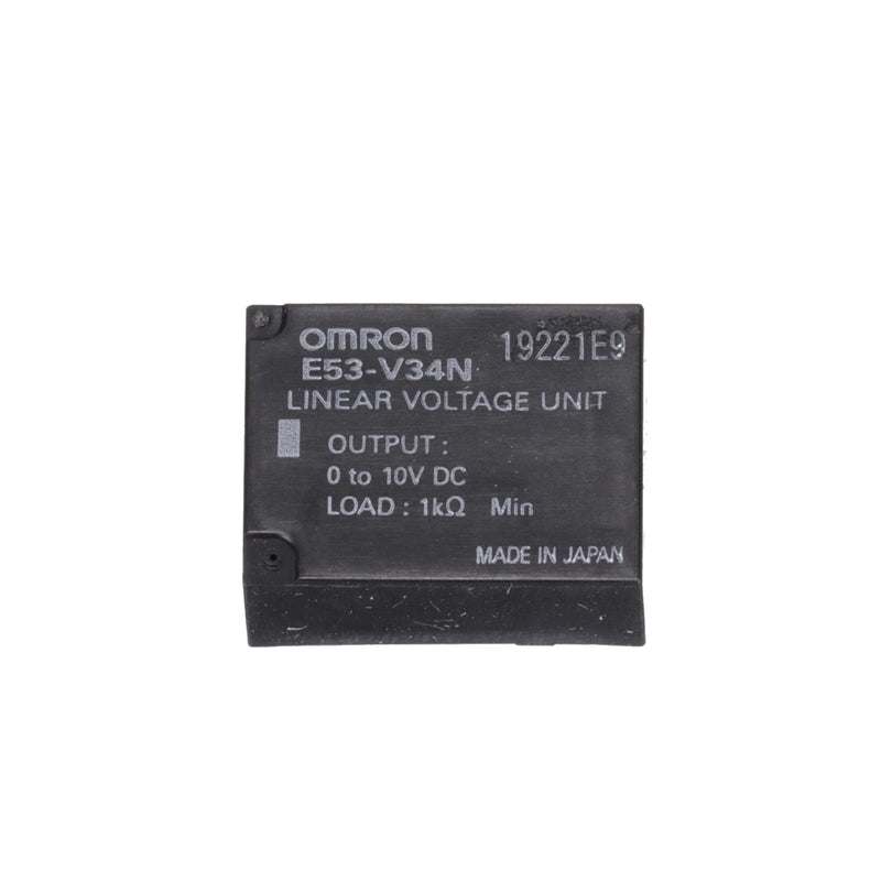 Omron Output Unit For Linear Relay 0-10 VDC 12-BIT E53-V34