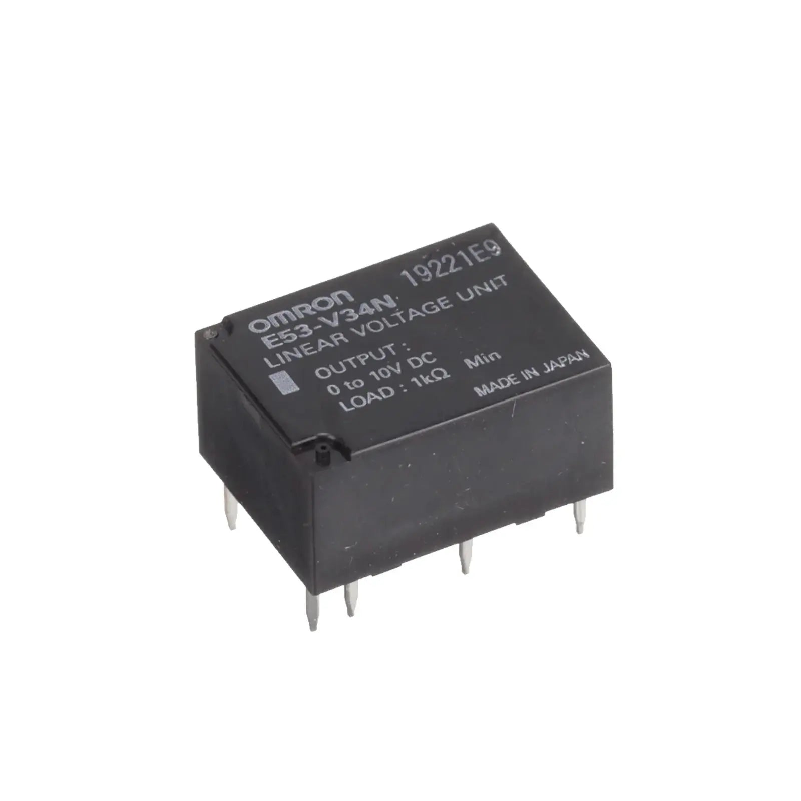 E53 Engine Control Relay Linear Relay Omron Output Unit 12-BIT 0-10 VDC E53-V34