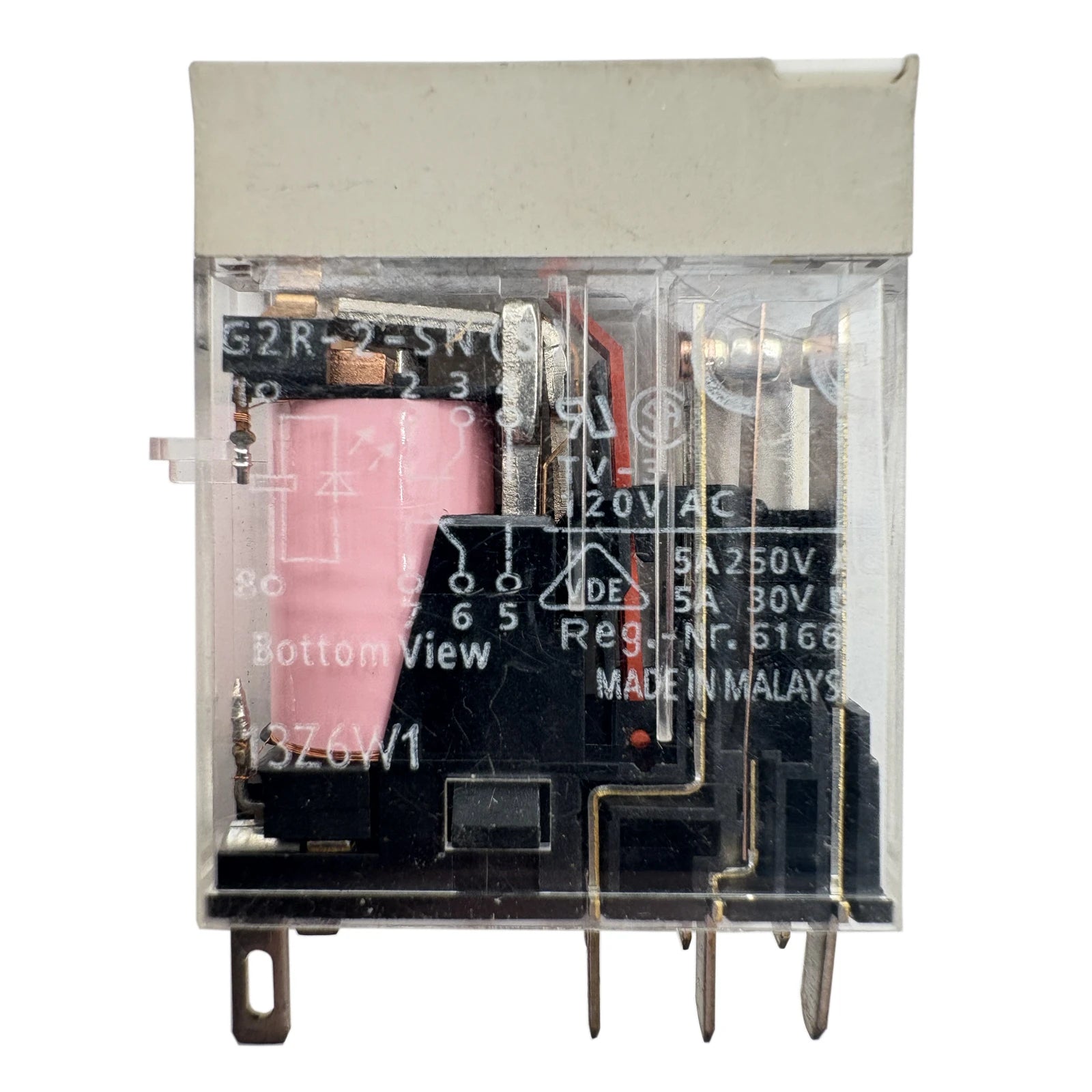 Omron-G2R-2-SN_S_-240VAC-Pink-Industrial-Electrical-Warehouse-Shop-Now