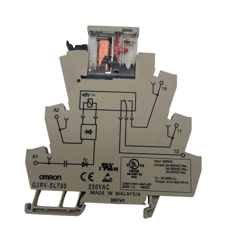 Omron General Purpose Relay 48V DC G2RV-SL700