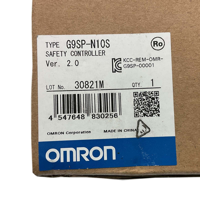 Omron G9SP Series Safety Controller 10 Safety Inputs 24VDC G9SP-N10S